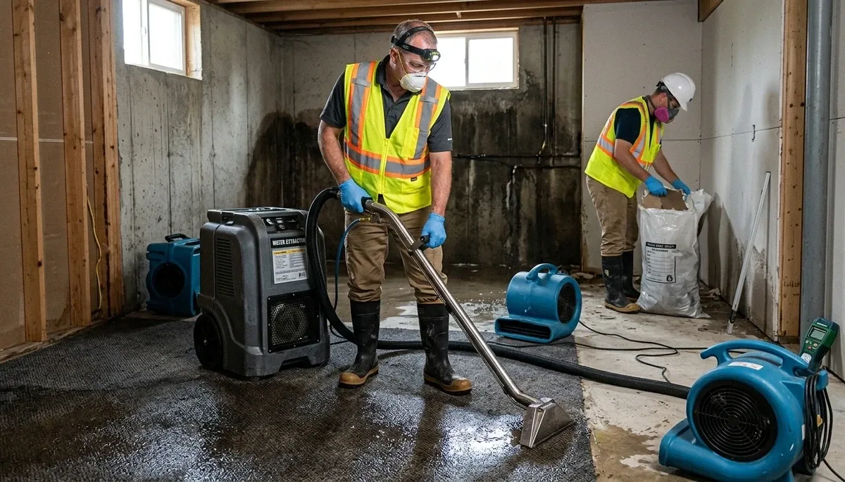 Basement Flood Cleanup Image 2