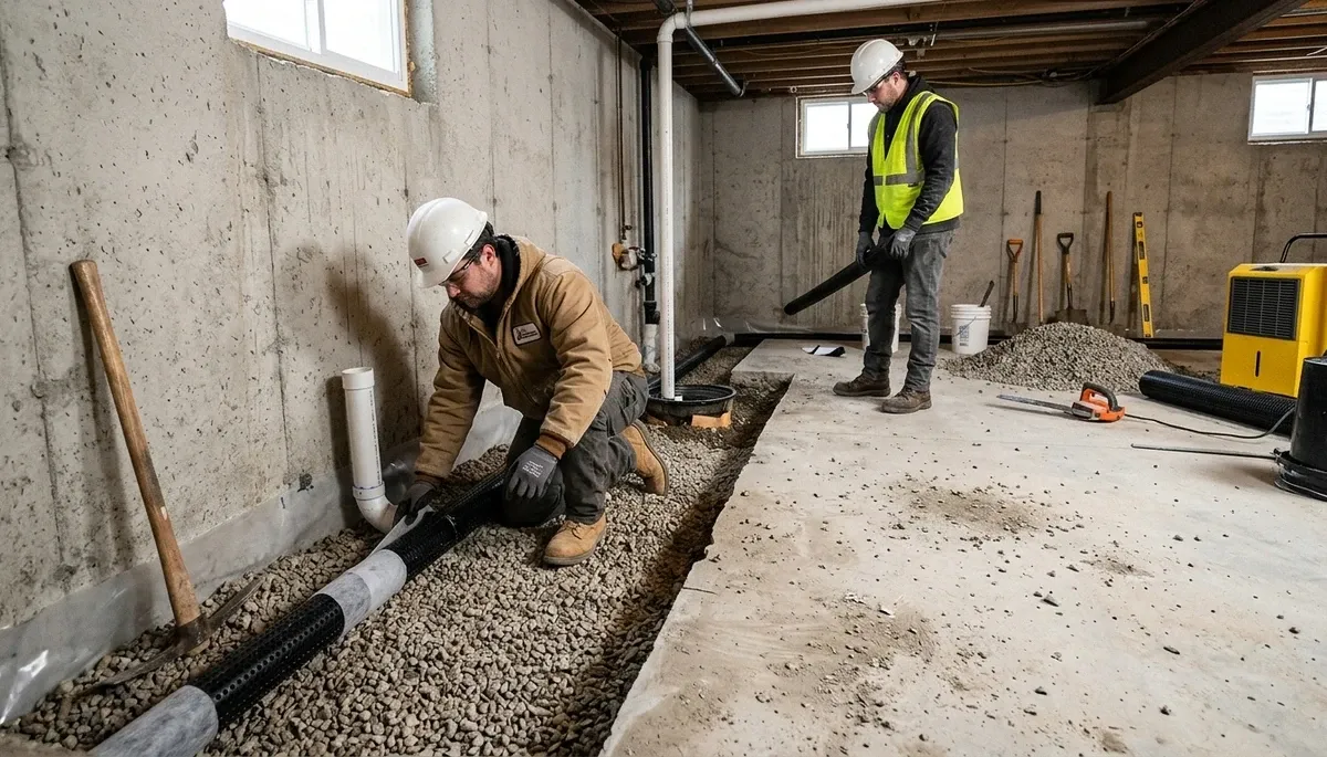 Basement Waterproofing Image 2