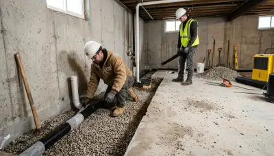 Basement waterproofing and foundation moisture protection in Fargo, ND homes