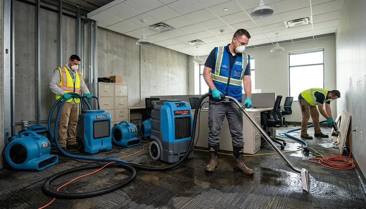 Commercial Water Damage Restoration Image 1