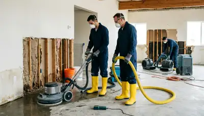 Flood damage cleanup for Fargo, ND homes after snowmelt and heavy rain