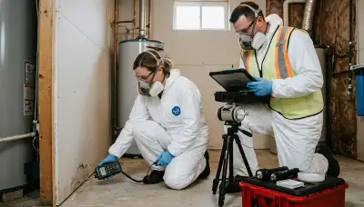 Mold inspection service for a Fargo, ND home after water damage