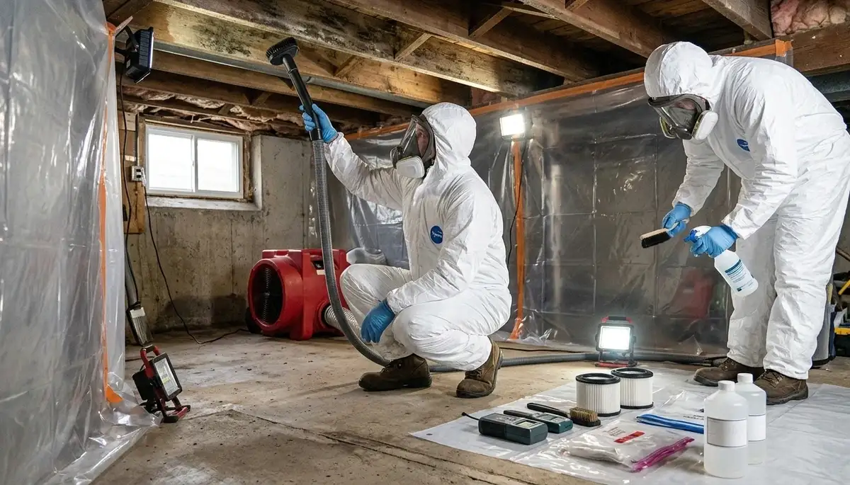 Professional mold removal for Fargo, ND homes affected by water damage