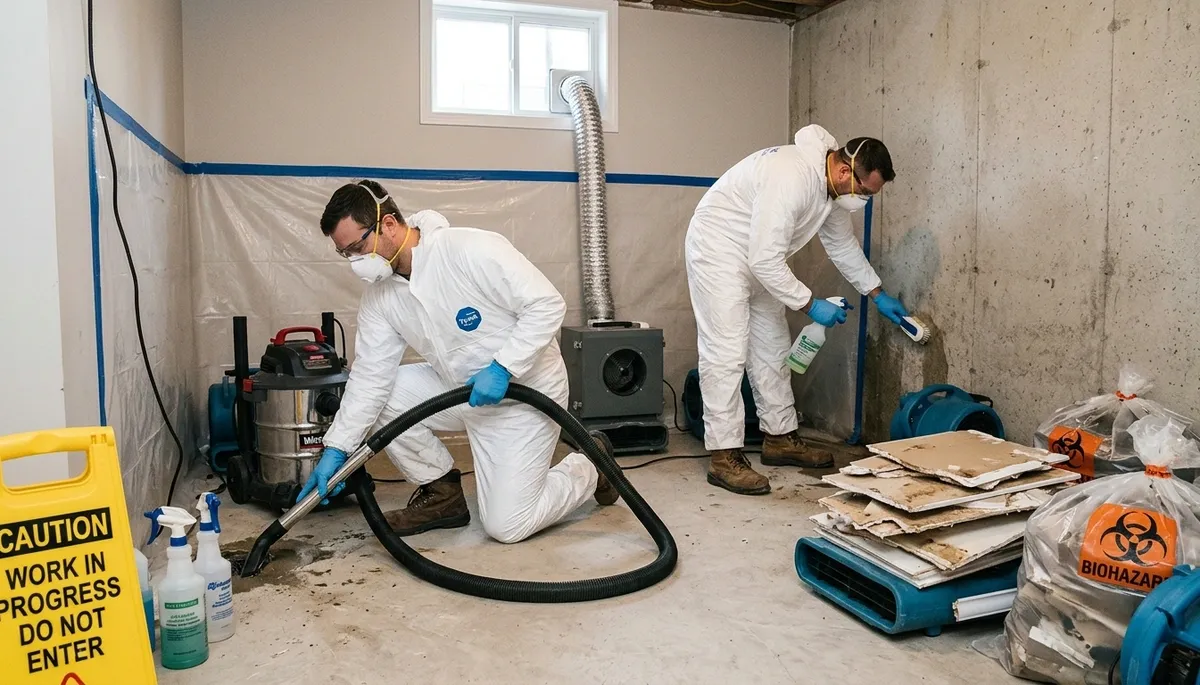 Sewer Backup Cleanup Image 1