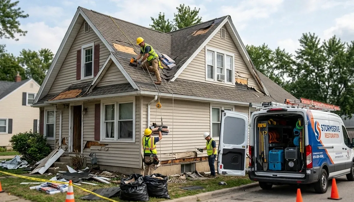 Storm Damage Restoration Image 1