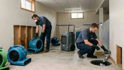 Water damage restoration services in Fargo, ND for homes and businesses